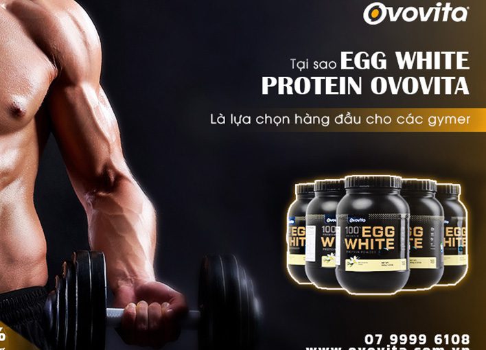 Egg White Protein Ovovita, lựa chọn vàng trong làng tăng cơ?